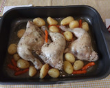 Foto del paso 17 de la receta: Muslitos de pollo o Contramuslos al Ajo y Limón al Horno