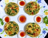 A picture of step 3 of Egg Muffins.