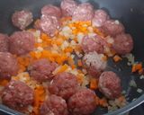 Foto del paso 2 de la receta: Carbonada de albóndigas