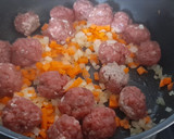 Foto del paso 2 de la receta: Carbonada de albóndigas