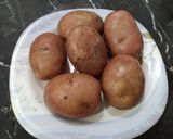 A picture of step 1 of Baked Smashed Potato.