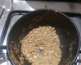 A picture of step 4 of Aloo Palak.