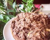 Hình bước làm 3 của món Bánh mì chuối cacao vegan
