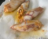 Foto del paso 5 de la receta: Calamares rellenos de verduras y langostinos