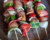 Foto del paso 2 de la receta: Brochetas de pollo 🍗🍗🍗