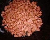 A picture of step 2 of Jollof cous cous.