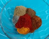 A picture of step 7 of Dal Khichdi.