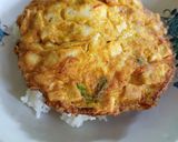 Foto langkah ke 3 dari resep Omelet tahu.