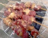 Foto langkah ke 3 dari resep Sate kambing sederhana.