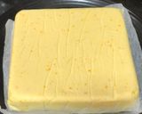 A picture of step 12 of Kolkata Special: Bhapa Aam-Sandesh/Mango Ice Cream Sandesh.