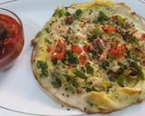 Eggy and Veggie Uttappam recipe step 4 photo