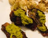 A picture of step 3 of Blended Chimichurri Sauce.