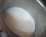 A picture of step 1 of Jaggery ginger tea.