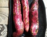 A picture of step 1 of Sweet potato gulab jamun.