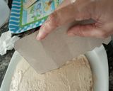 A picture of step 11 of Bombay coffee Cake.