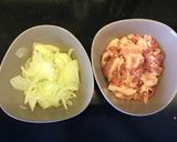Hình bước làm 1 của món Cơm bò Gyudon (bò xào hành tây kiểu Nhật)