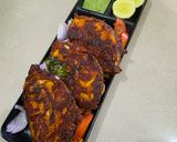 A picture of step 4 of Surmai fish fry.