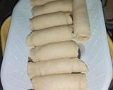 A picture of step 6 of Fish Rolls.