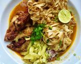 รูปขั้นตอนการทำที่ 5 ของ ข้าวซอย(พาสต้า)ไก่ย่าง