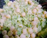 Hình bước làm 6 của món Xôi Cốm Hạt Sen