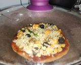 A picture of step 10 of Veggie Loaded Pizza and Mushroom And Paneer Pizza Thin Crust.