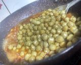 A picture of step 3 of Punjabi Chole.