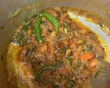 A picture of step 6 of Mutton leg shanks biriyani.