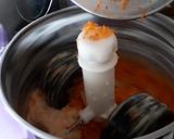 A picture of step 2 of Carrot Adai.