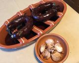 Une image de l'étape 9 de Chorizo noir de Bigorre grillé au thym frais et ail en chemise.