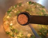 A picture of step 6 of Spring Onion Soup.
