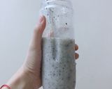 Hình bước làm 3 của món Sinh tố thanh long