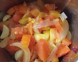 A picture of step 1 of Paneer lababdar.