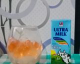 Foto langkah ke 4 dari resep # 57 : Mango Jelly Milk Yakult.
