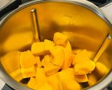 Une image de l'étape 1 de Sorbet pêche speculoos 🍑.