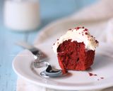 Foto langkah ke 9 dari resep Red Velvet cup Cake with cream cheese.