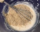 Une image de l'étape 8 de Tarte « toile d'araignée » aux pêches de vigne et crème d'amandes.