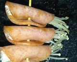 Foto langkah ke 2 dari resep Smoked Beef Roll Enoki BBQ.