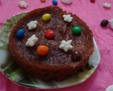 A picture of step 5 of Butter biscuit almond cake 🍰/no oven, eggless cake.
