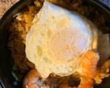 Foto del paso 3 de la receta Arroz chino con camarones y un huevo estrellado