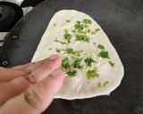A picture of step 8 of Garlic Butter Naan.