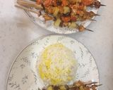 صورة لخطوة 6 من وصفة روبيان مشوي في اعواد الخشب