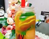 Hình bước làm 2 của món Detox chanh xả gừng^^