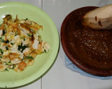 Foto langkah ke 4 dari resep Tahu tek/tahu telur/tahu lontong ala ala pak jayen surabaya.