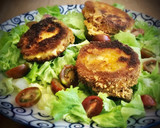 Foto del paso 3 de la receta: Ensalada tibia de rulo de cabra