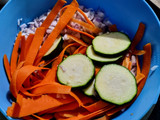 ZUCCHINI🥒Al Pastel con Zanahoria🥕🥕...!