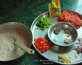 ओट्स चीला विथ सो मच वेजिटेबल रेसिपी चरण 1 फोटो