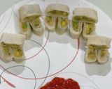 A picture of step 1 of Boiled suji moong dal rolls.