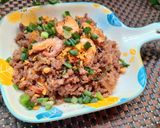 Hình bước làm 3 của món Tép rang thịt xay