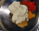 A picture of step 2 of Paneer tawa fry.