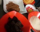 Foto langkah ke 2 dari resep Puding Brownis Coklat.
